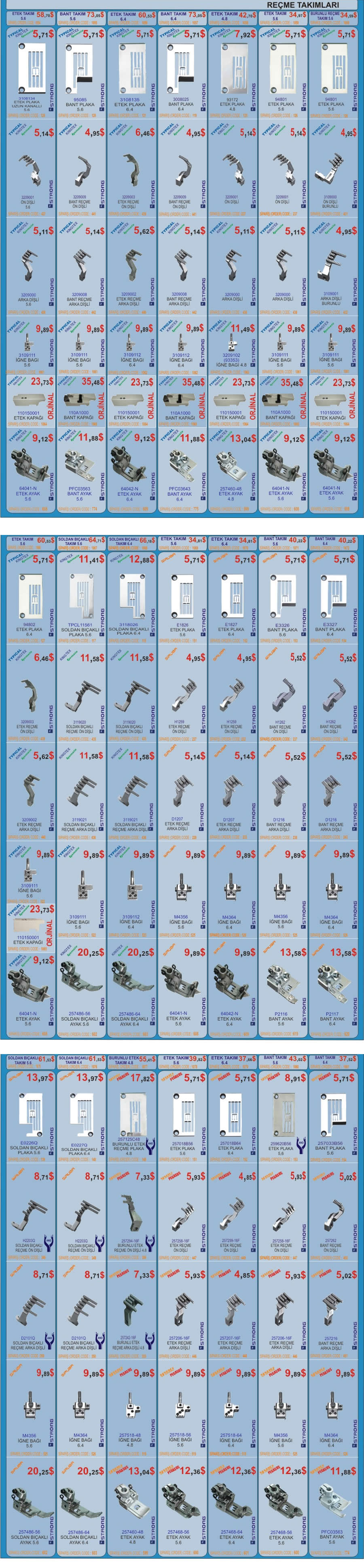 Reçme Takımları